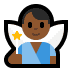 🧚🏾‍♂️ man fairy: medium-dark skin tone display on Windows